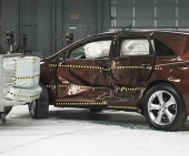 2010 Toyota Venza IIHS Side Impact Crash Test Picture